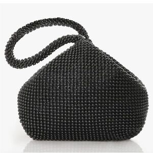 BABEYOND rhinestone beaded evening clutch